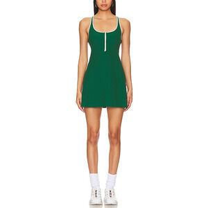 The Upside Oxford Ali Green Polyamide Mini Dress Size US 6